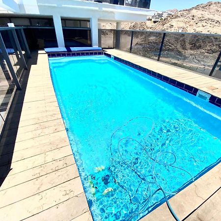 Апартаменты Stunning Penthouse With Sea Views And Private Heated Pool Эйлат Экстерьер фото