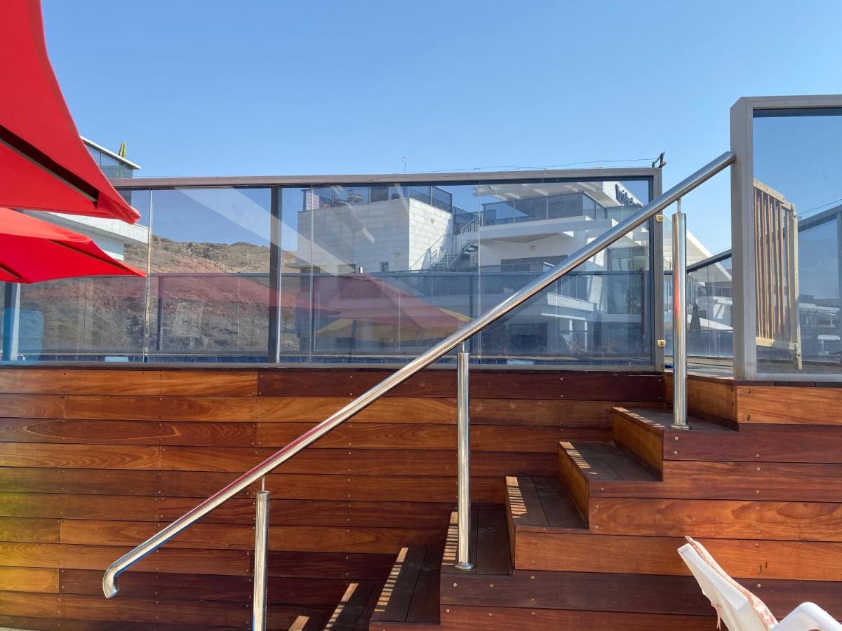 Апартаменты Stunning Penthouse With Sea Views And Private Heated Pool Эйлат Экстерьер фото